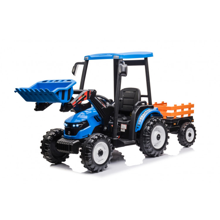 Elektrická autíčko Traktor MEGA D68 24V - modrá